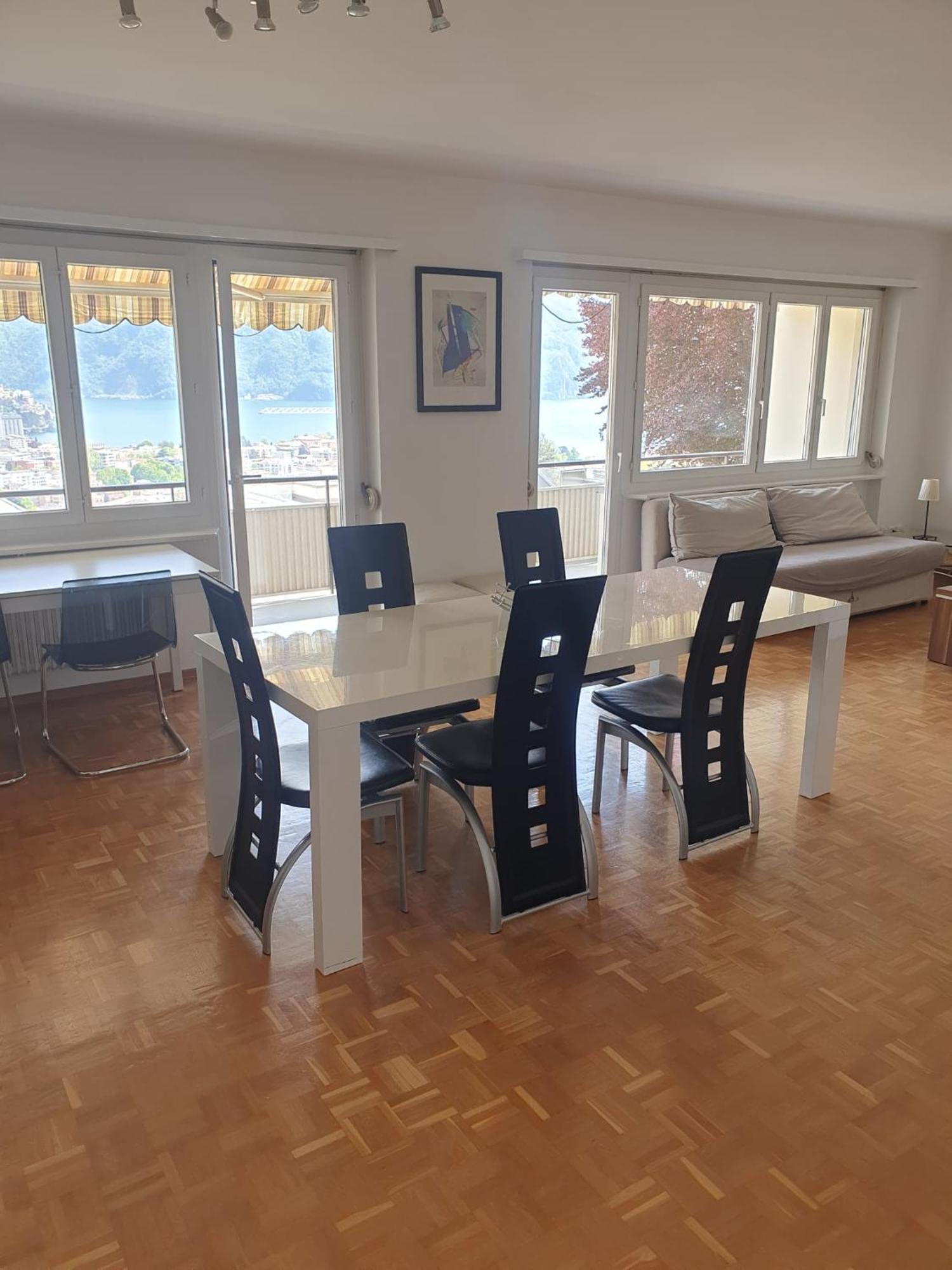 Lugano Lakeview Apartment With Self Check-In & Private Parking On Request מראה חיצוני תמונה